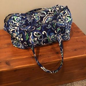 Vera Bradley Large Duffle - Blue